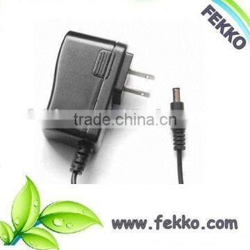 AC DC 12W 12V 1A switching power adapter UL CE FCC CB TUV GS certified