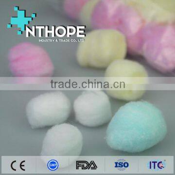 Coloured Cotton Ball Surgical Using