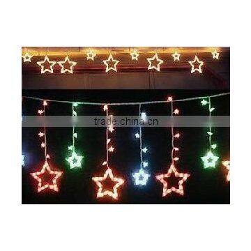 LED Icicle Light with star