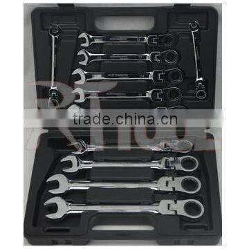 American type combiantion adjustable ratchet wrench set