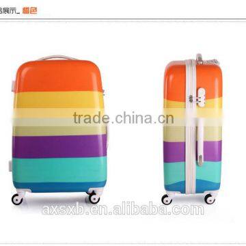 customize abs pc antique suitcases travel one