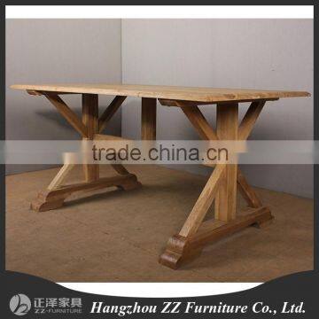 Antique natural Color wooden Dining Table