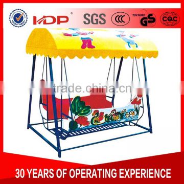 Popular residential outdoor metal Kids swing chair