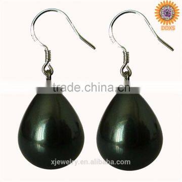2016 fashion jewelry ,fake pearl drop earrings for lady