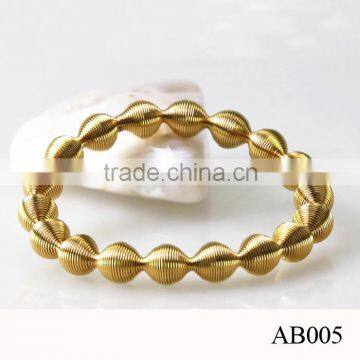 Stainless Steel Men Bead Bracelet Gold Jewelry On China Wholesale