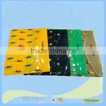 plastic expandable file folders,a4 folding clipboard,pp stick file with button