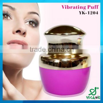 Electric Vibration Foundation Refillable Cosmetic Powder Puff Applicator Beauty Tool