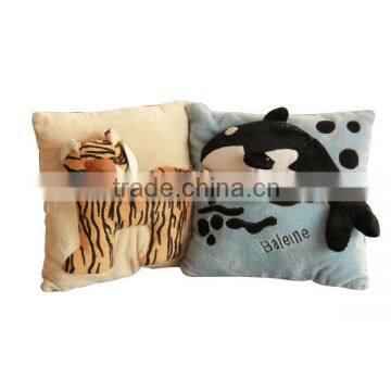 Lovely plush animal shaped body pillow for children