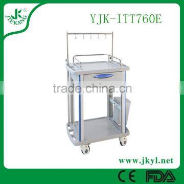 YJK-ITT760E 2016 New type medical infusion cart with IV stand