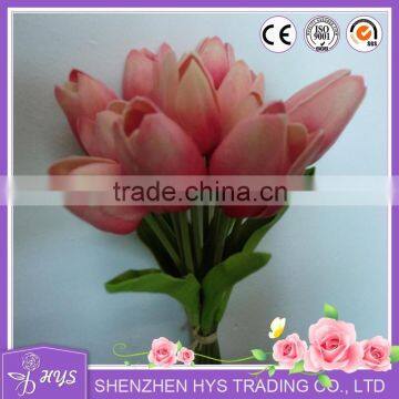 PU Beautiful Decoration Artificial Tulip Flower