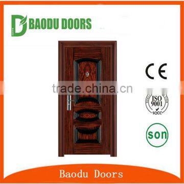 European standard high residential steel security doors in China