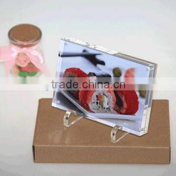 With Holder Acrylic Photo Frame ,acrylic Picture Frame 4x6"