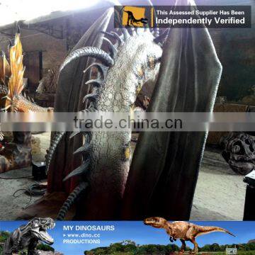MY Dino-C024 Life Size Fiberglass Dragon Head Model for Sale photo-3