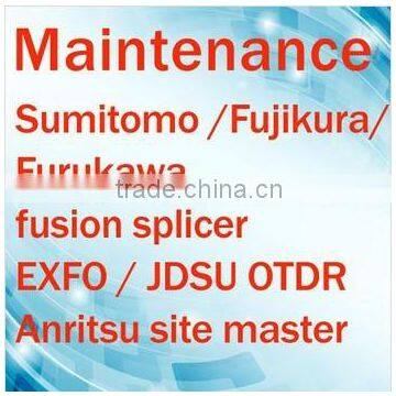 Repair fusion splicer Fujikura/Sumitomo/Fitel/INNO/Jilong/DVP