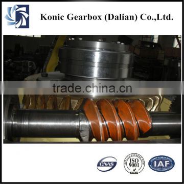 Casting steel mechanical brass worm steel gear china supplier