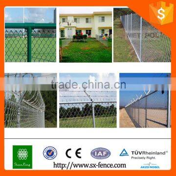 new popular Wire mesh chain link fence(different styles)