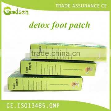 Gold Bamboo Foot Patch, Detox Pads( OEM for printing, label, paper box)