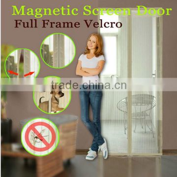 New Fashion Full Frame Magnetic strip Screen Door curtain