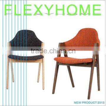 China Fashionable and modern red salon chair waiting area