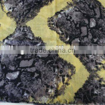 Mixed Colors Worsted Wool Pashmina Shawl photo-6