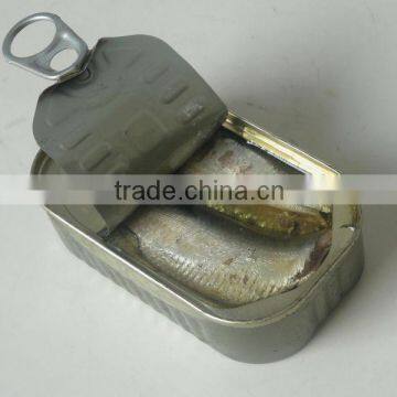 Canned mackerel fish in oil