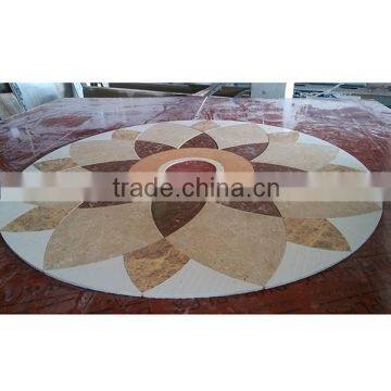 water cut floor medallion