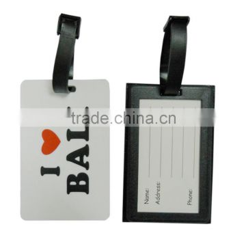 Promotion assorted luggage tag, unbreakable silicone pvc assorted baggage tag, pvc silicone assorted bag tag