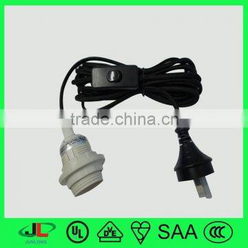 SAA power strip end type ghd hair straightener appliance cable has Australia light switch power cable