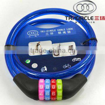 High Quality Tri-Circle Cable Locks JM-C photo-2