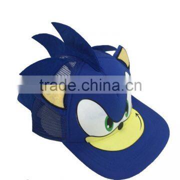 2016 new design sonic summer boy's hats and caps with top quality