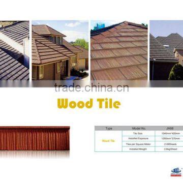 Albania widely used Stone coated roofing tile made in china