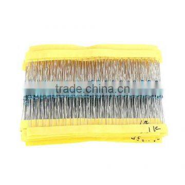 Hot Sale 1280pcs 64 Values 1 Ohm - 10M Ohm 14W Metal Film Resistors Assortment Kit Assorted Set Low Noise photo-3