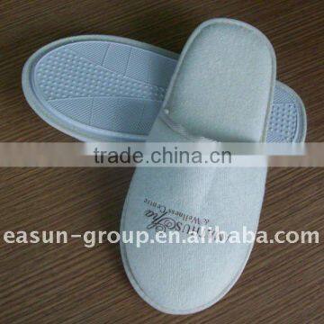 Hotel slippers made in shanghai easun/cheap hotel slippers