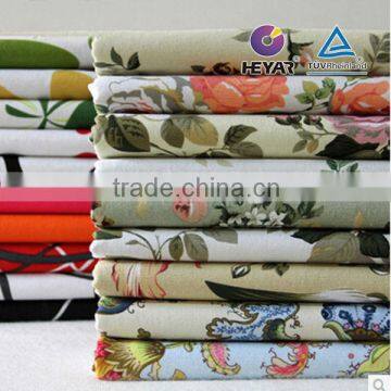 Printed Viscose Cotton Lycra Fabric