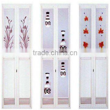 aluminum bathroom folding door