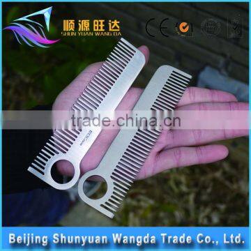 Titanium Personalized Hair Comb and Metal Comb Hair for Women Gift