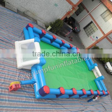 2016 Hire Football Field for children/Cheap inflatable Football Arena/Football Pitch for adults