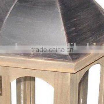 Small Camping Wooden Lantern Garden Decoration photo-4