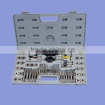 tap & die set 60pcs High speed steel Alloy steel