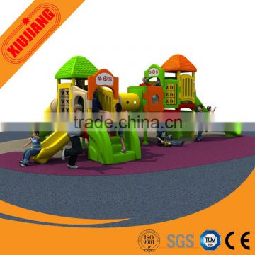 pro-environment safe plastic children outdoor play sets with cheap price