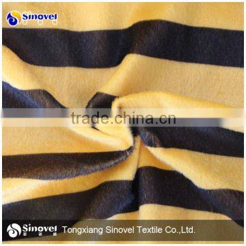 100% Polyester Animal Printed Velboa Fabric for Toys