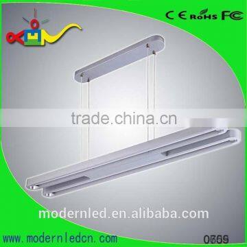 Modern Led Office Lighting Linear Pendant Light 4ft 36w 3600lm 5 Years Warranty