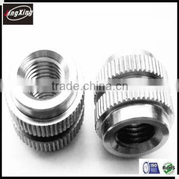 Guangdong factory 6063 aluminium CNC threaded turning part