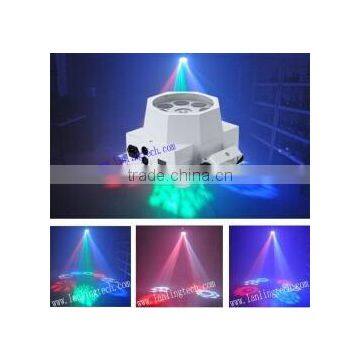 New product dancing floor light RGBW 8Heads Gobo LED Light