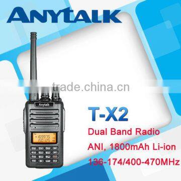 ANYTALK T-X2 radio with dual band frequency