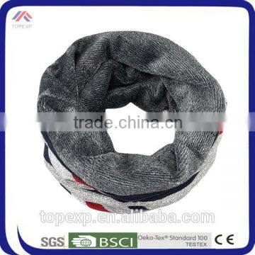 Male Winter Warm Neck Warmer Striped Scarf photo-6