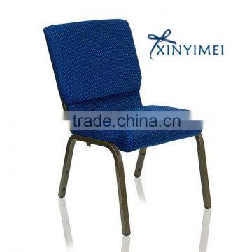 Elegant Folding High Back Metal Stackable Luxury Church Chairs photo-3