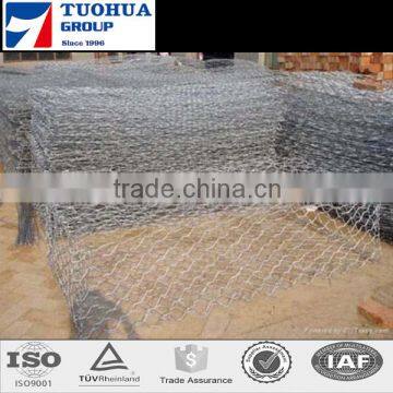 8cm*10cm Mesh Size Opening Double Twisted Hexagonal Gabion Mesh