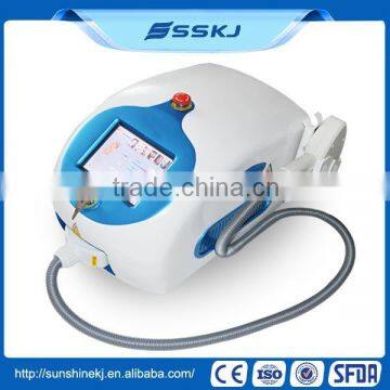 2016 painless mini portable 808nm diode laser permanent hair removal