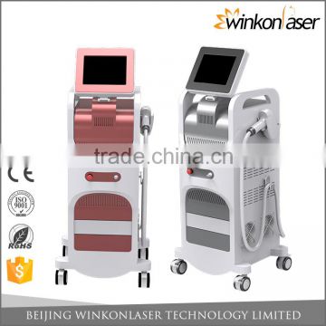 2017 Hottest wholesale OEM ODM approved 808nm diode laser hair removal machine with multi color choice